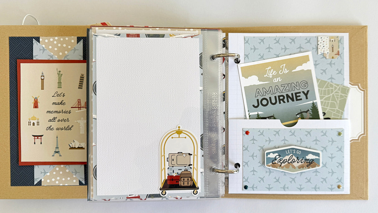 Travel 4x6 Mini Album (Our Travels Mini Album)