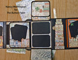Art of Traveling Briefcase Album *** Digital Tutorial only ***No Products Shipped