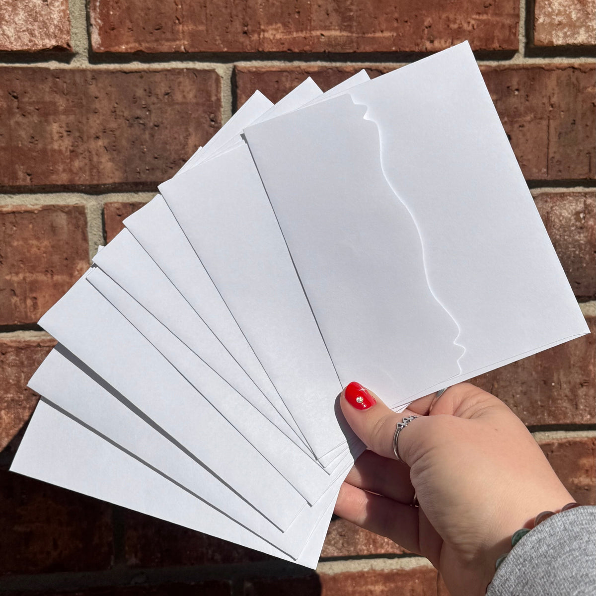 8 for $2.99 A2 White Envelopes