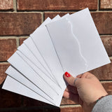 8 for $2.99 A2 White Envelopes