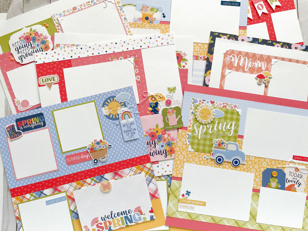 Blossoms & Bees Page Kit