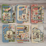 Graphic 45 Card Class Series Vol 3 2025 - Hip Hip Hooray – Z-Fold Card Set