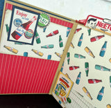 Vintage Mercantile Mini Album – A Nostalgic Journey