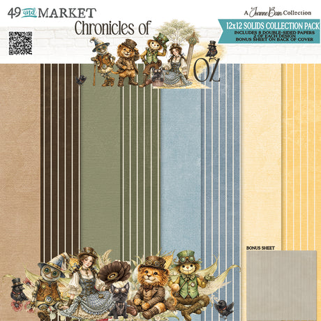 49 and Market - Chronicles of Oz - 12 x12 Solids Collection Pack - official 49 and Market product image