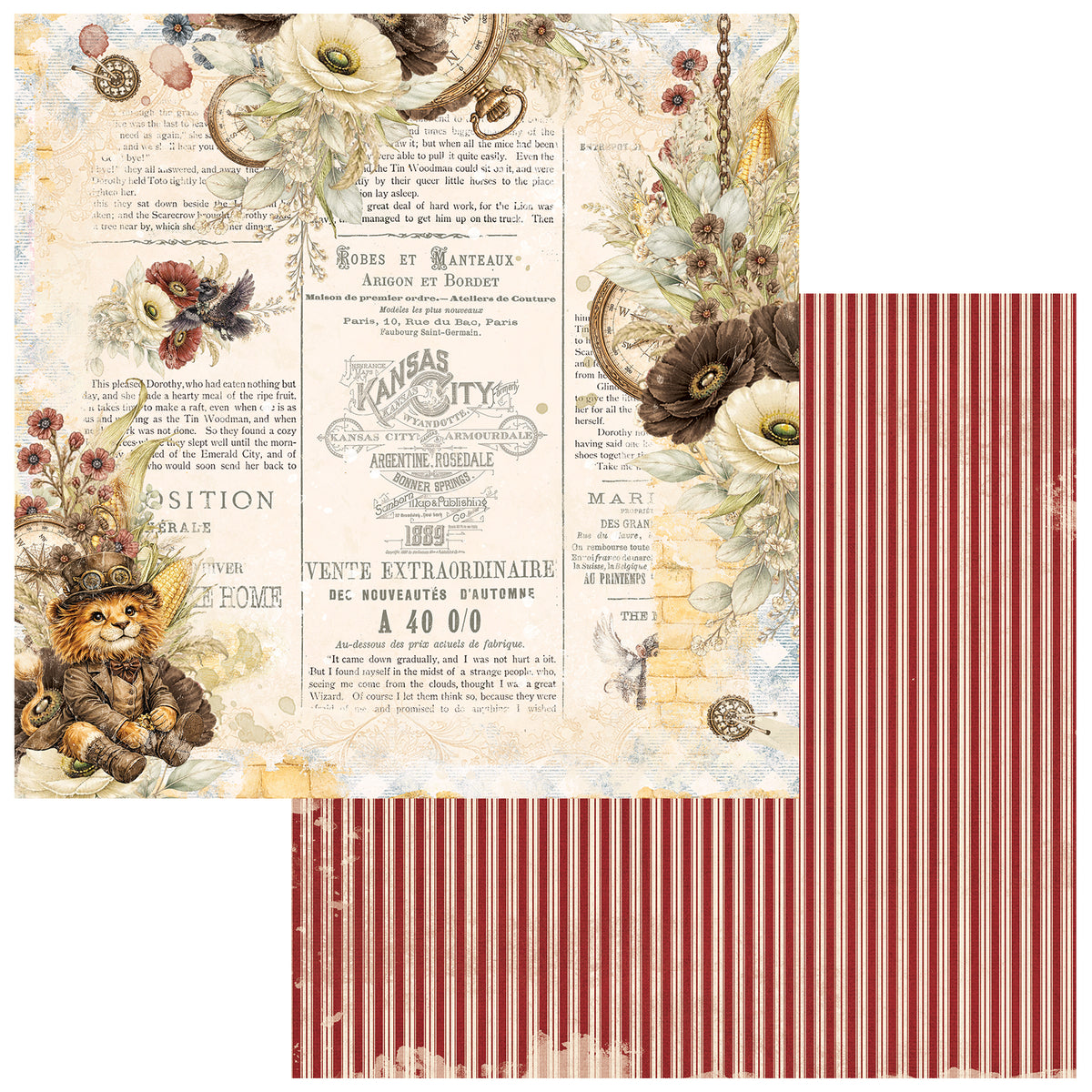 49 and Market - Chronicles of Oz Paper - Softly Brave - official 49 and Market product image