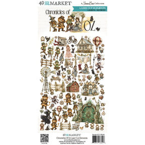 49 and Market - Chronicles of Oz Laser Cut Elements - official 49 and Market product image