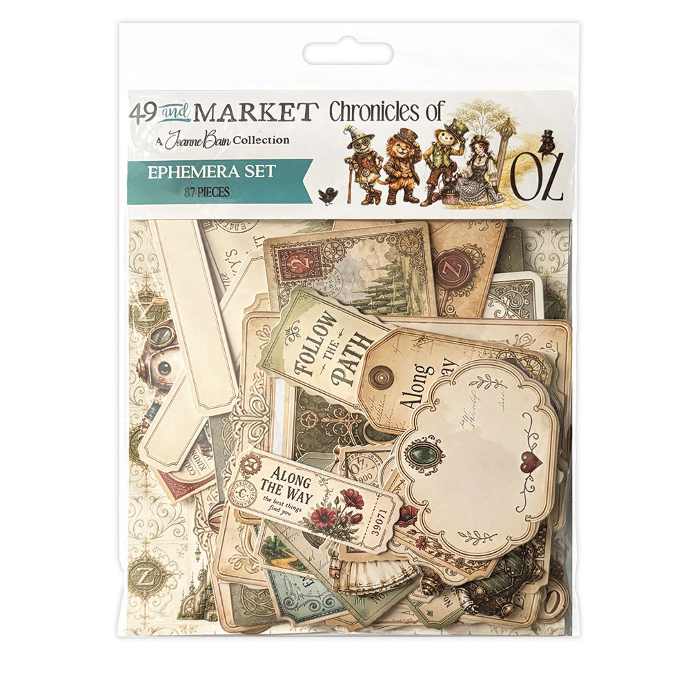 49 and Market - Chronicles of Oz Ephemera Set - official 49 and Market product image