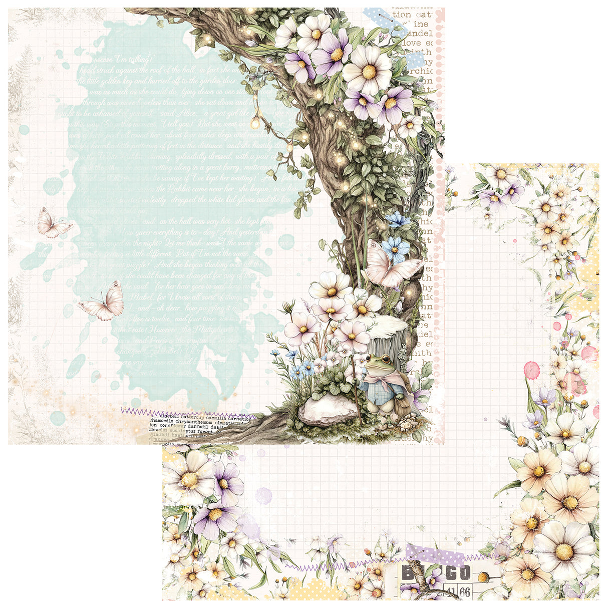 49 and Market 12 x12 Collection Pack- The Looking Glass