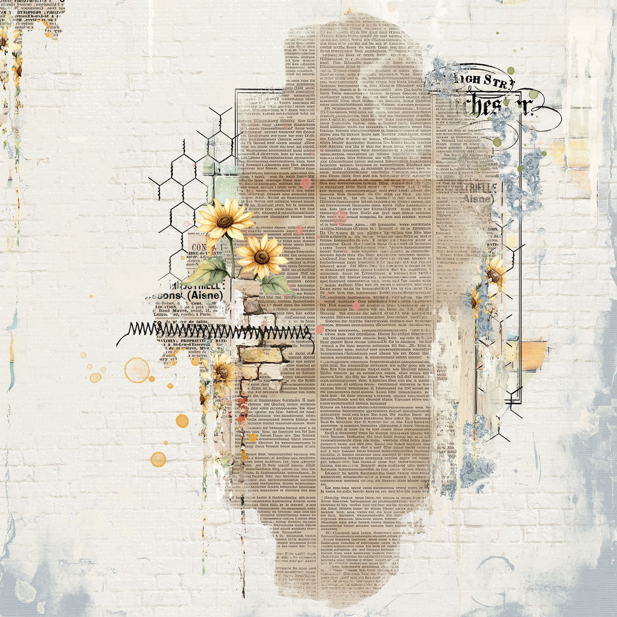 49 and Market 12 x 12 Collection Paper Pack - Whispering Way (Joanne Bain)