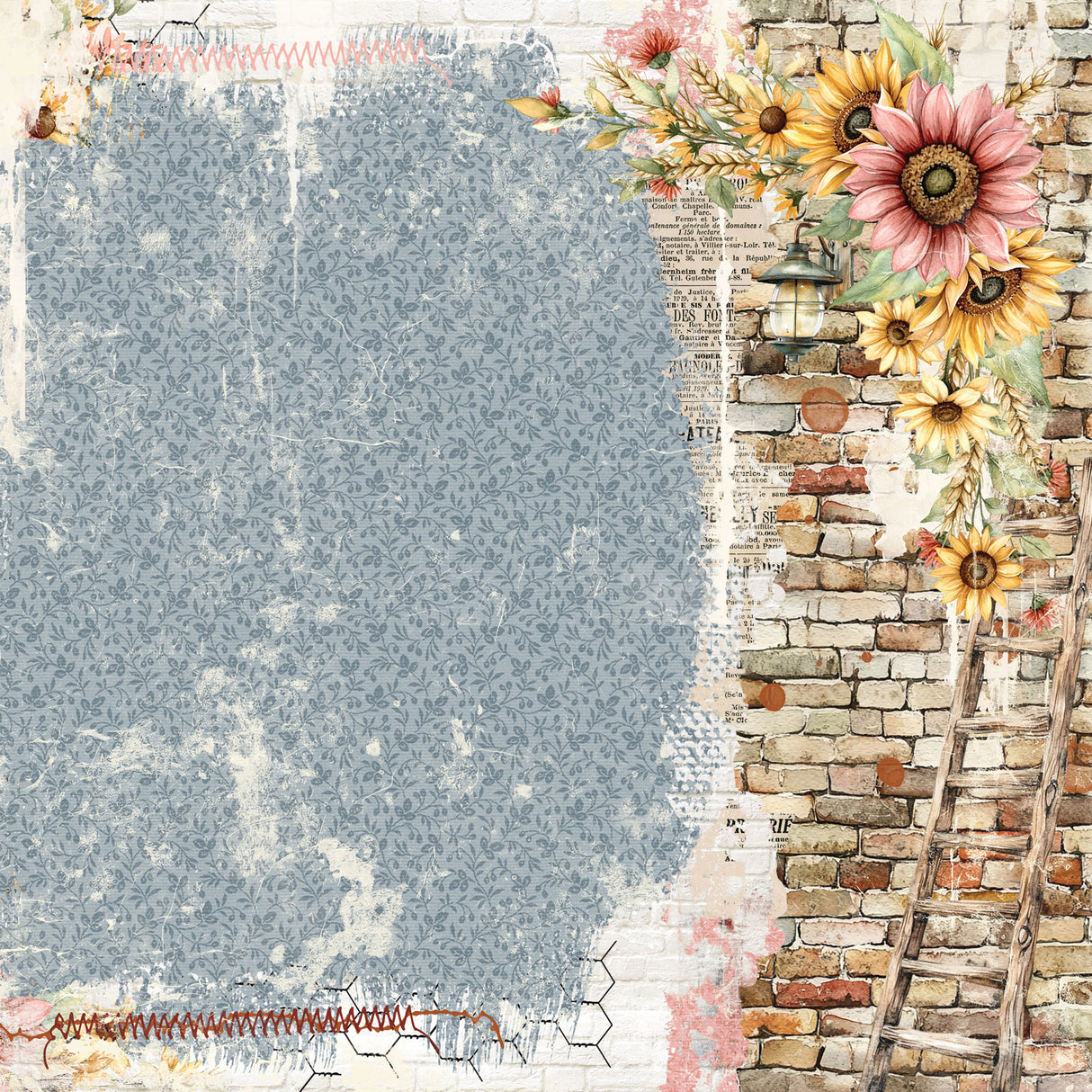 49 and Market 12 x 12 Collection Paper Pack - Whispering Way (Joanne Bain)