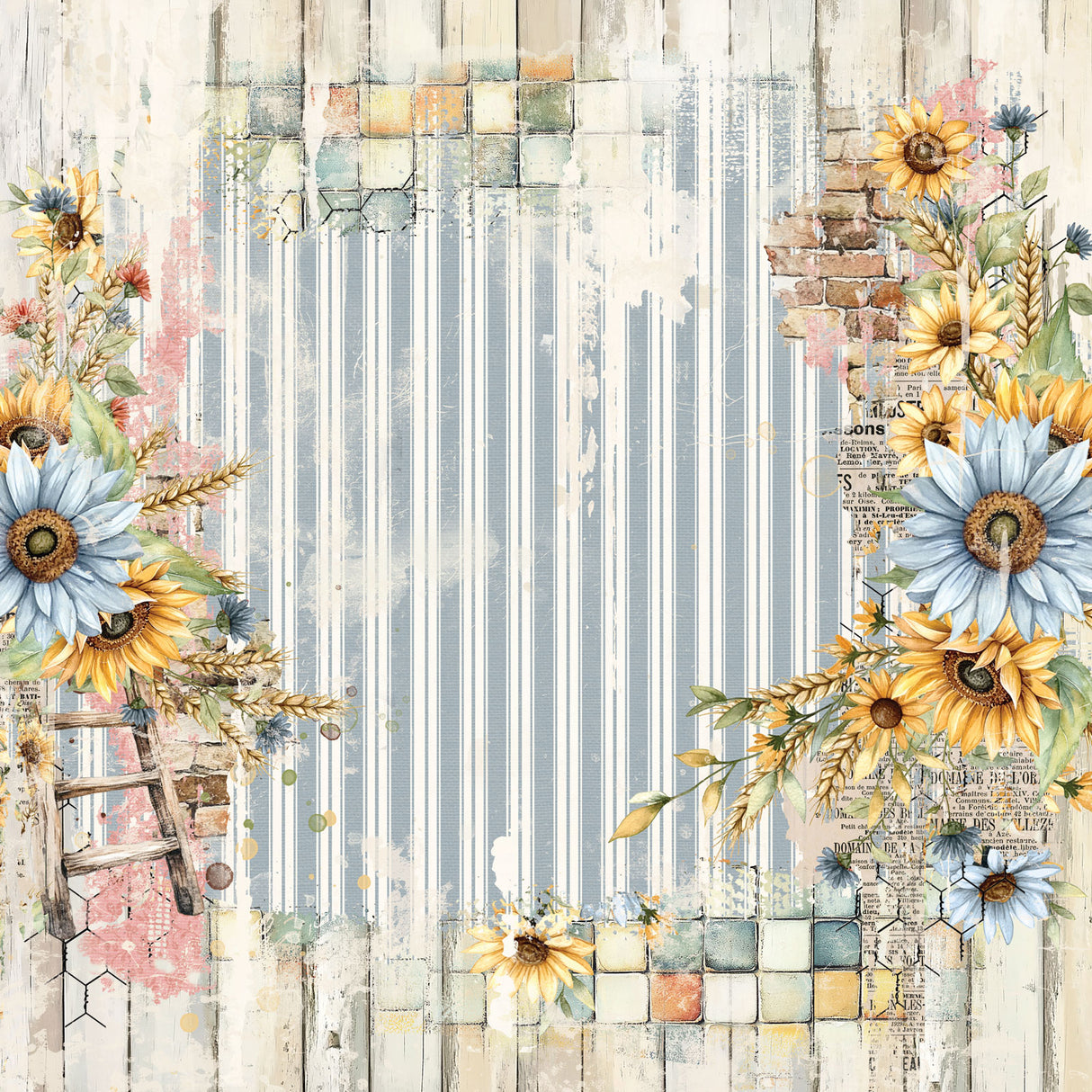 49 and Market 12 x 12 Collection Paper Pack - Whispering Way (Joanne Bain)