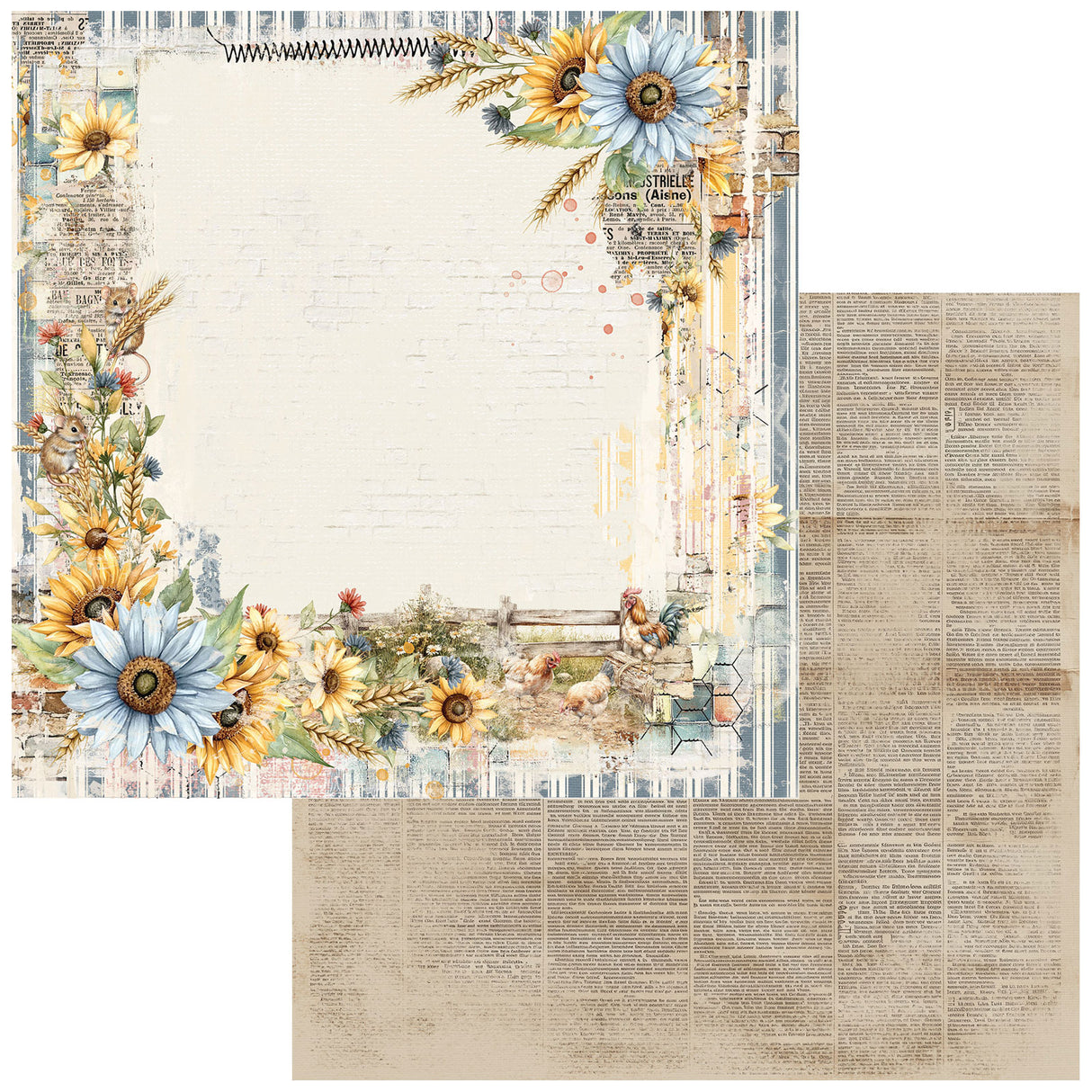 49 and Market 12 x 12 Collection Paper Pack - Whispering Way (Joanne Bain)