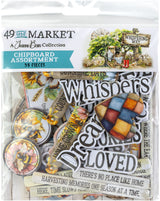 49 and Market Chipboard Assortment - Whispering Way (Joanne Bain)
