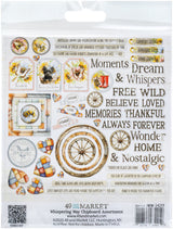 49 and Market Chipboard Assortment - Whispering Way (Joanne Bain)