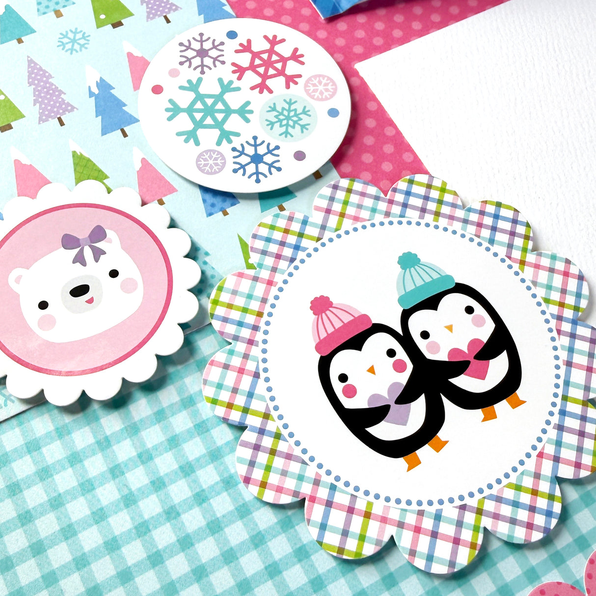 ❄️Snowflake Season Page Kit