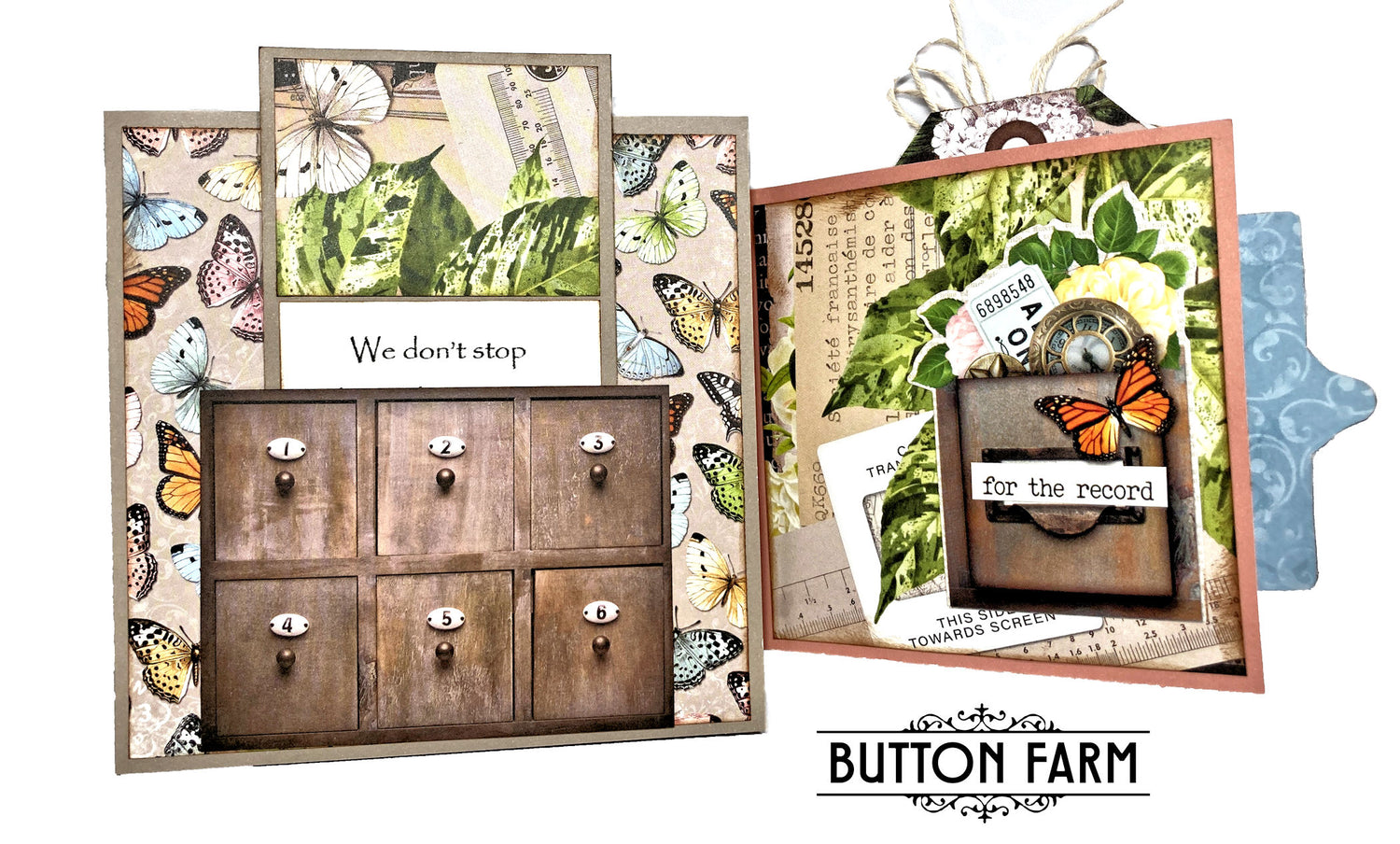 Vintage Junk Drawer Card Kit