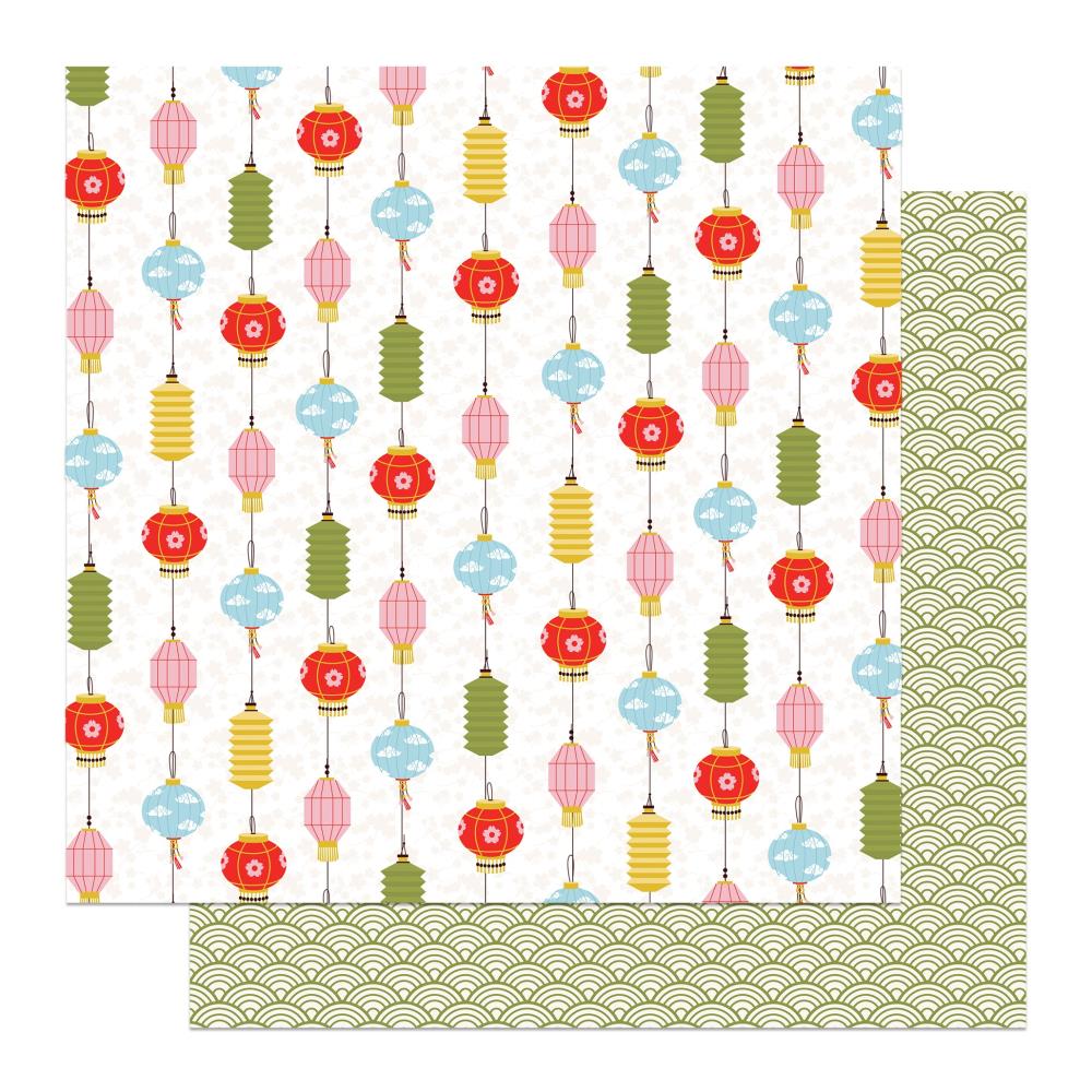 Lucky Cat Double Sided Cardstock 12"X12"