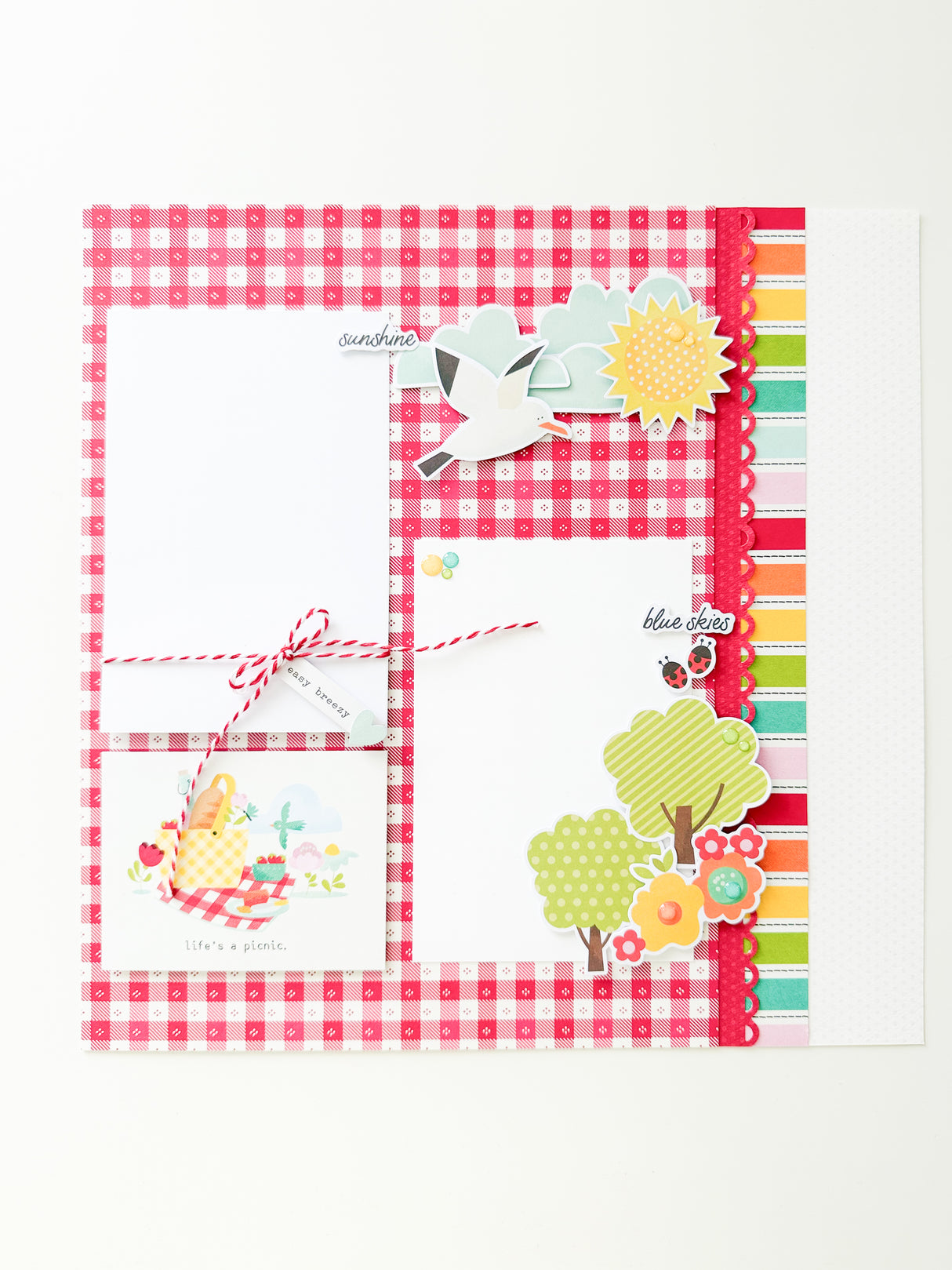 SIMPLE STORIES SWEET SUMMETIME  PAGE KIT