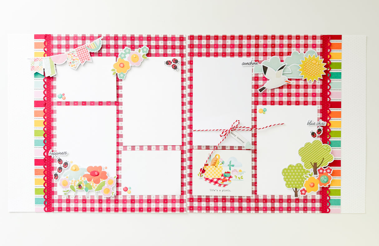 SIMPLE STORIES SWEET SUMMETIME  PAGE KIT