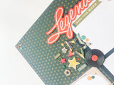 SIMPLE STORIES RUSTIC LEGEND PAGE KIT