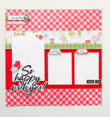 SIMPLE STORIES PINK LEMONADE PAGE KIT