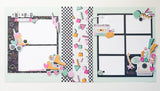 SIMPLE STORIES TOTALLY 80'S  PAGE KIT