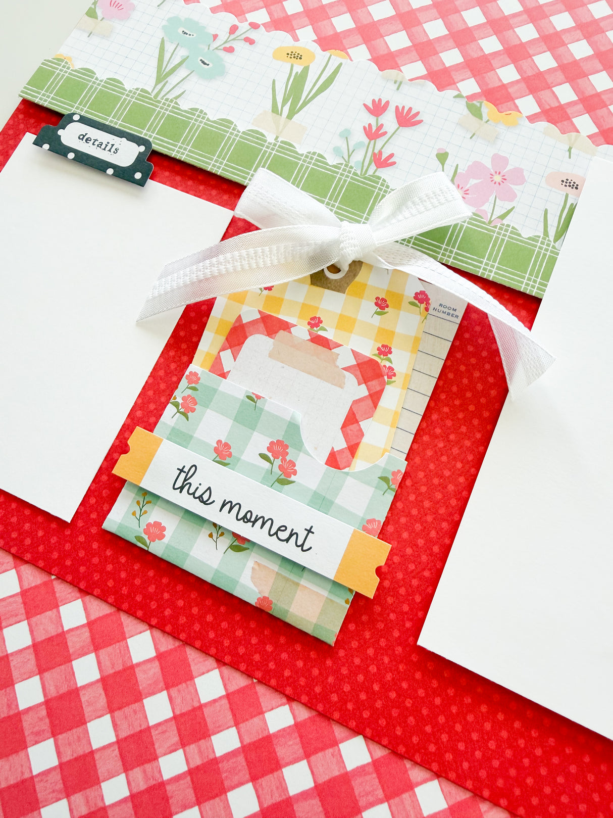 SIMPLE STORIES PINK LEMONADE PAGE KIT