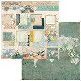 49 and Market 12 x12 Collection Pack- Travel Diaries