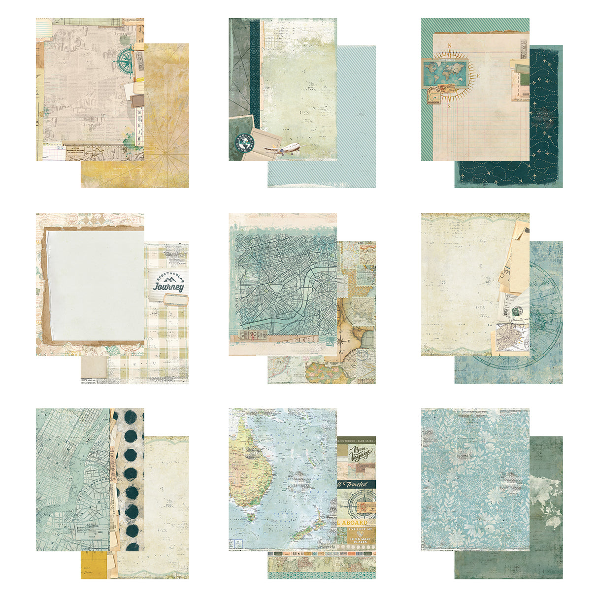 49 and Market 6 x 8 Collection Pack - Travel Diaries