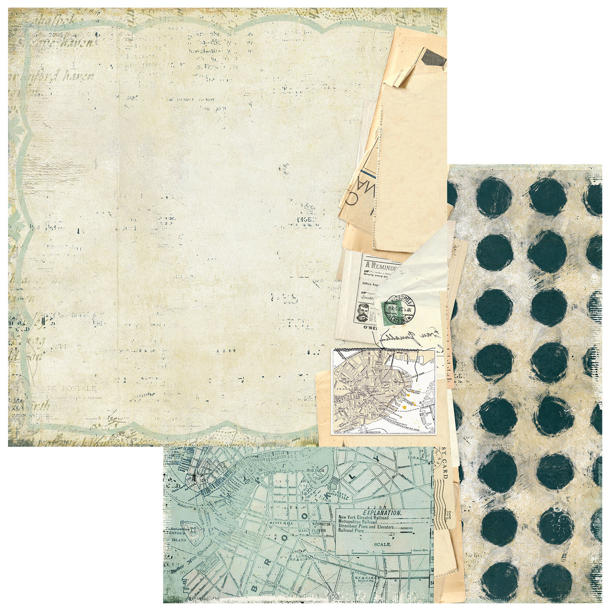 49 and Market 12 x12 Collection Pack- Travel Diaries