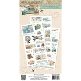 49 and Market 6 x12 Blendable Rub-on Transfer Set - Travel Diaries