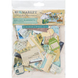 49 and Market Die-Cut Elements - Travel Diaries