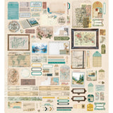 49 and Market Die-Cut Elements - Travel Diaries