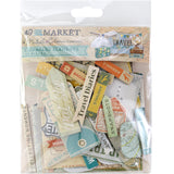 49 and Market Chipboard Elements - Travel Diaries