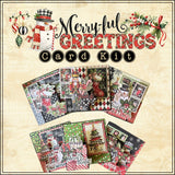 Graphic 45 Card Class Series  - Merry-ful Greetings Card Kit