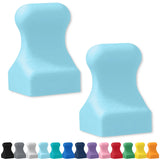 Mega Strong Neodymium MiniPawn Magnets - Ice Blue