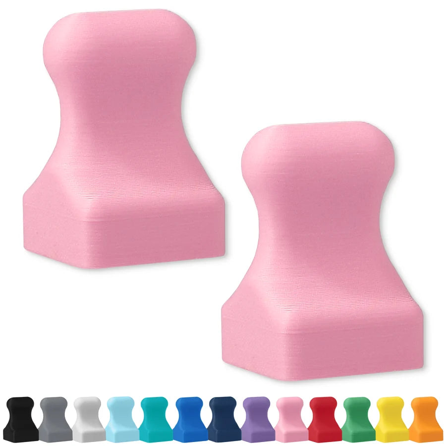 Mega Strong Neodymium MiniPawn Magnets - Blush pink