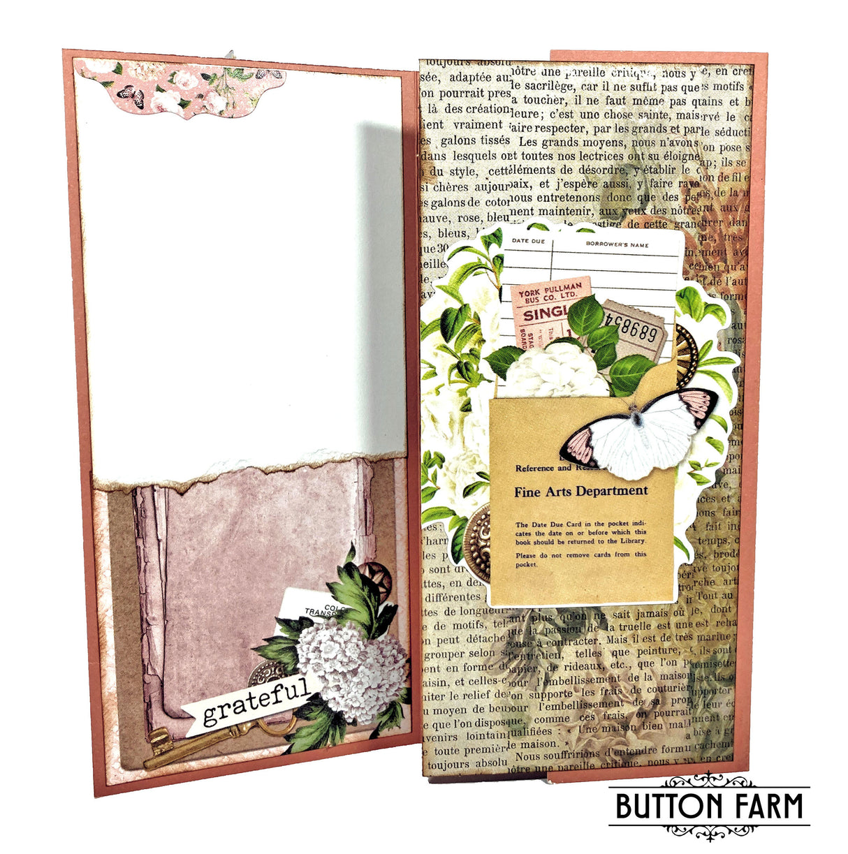 Vintage Junk Drawer Card Kit