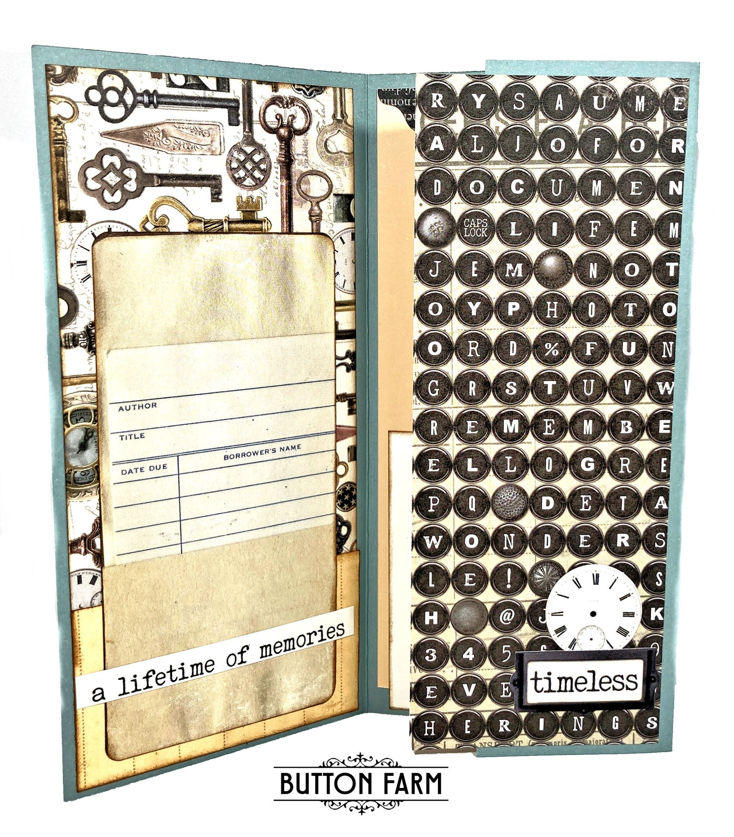 Vintage Junk Drawer Card Kit