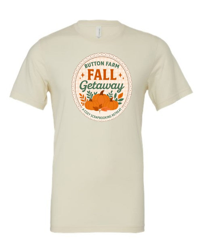 Fall Getaway Retreat Logo T-Shirt SHORT Sleeve / Crew Neck