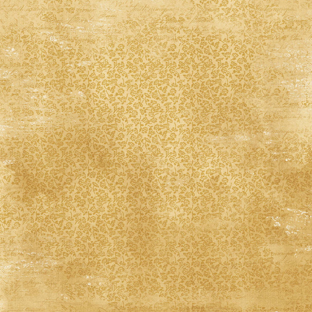 Color Swatch Ochre 12x12 Paper Collection Pack