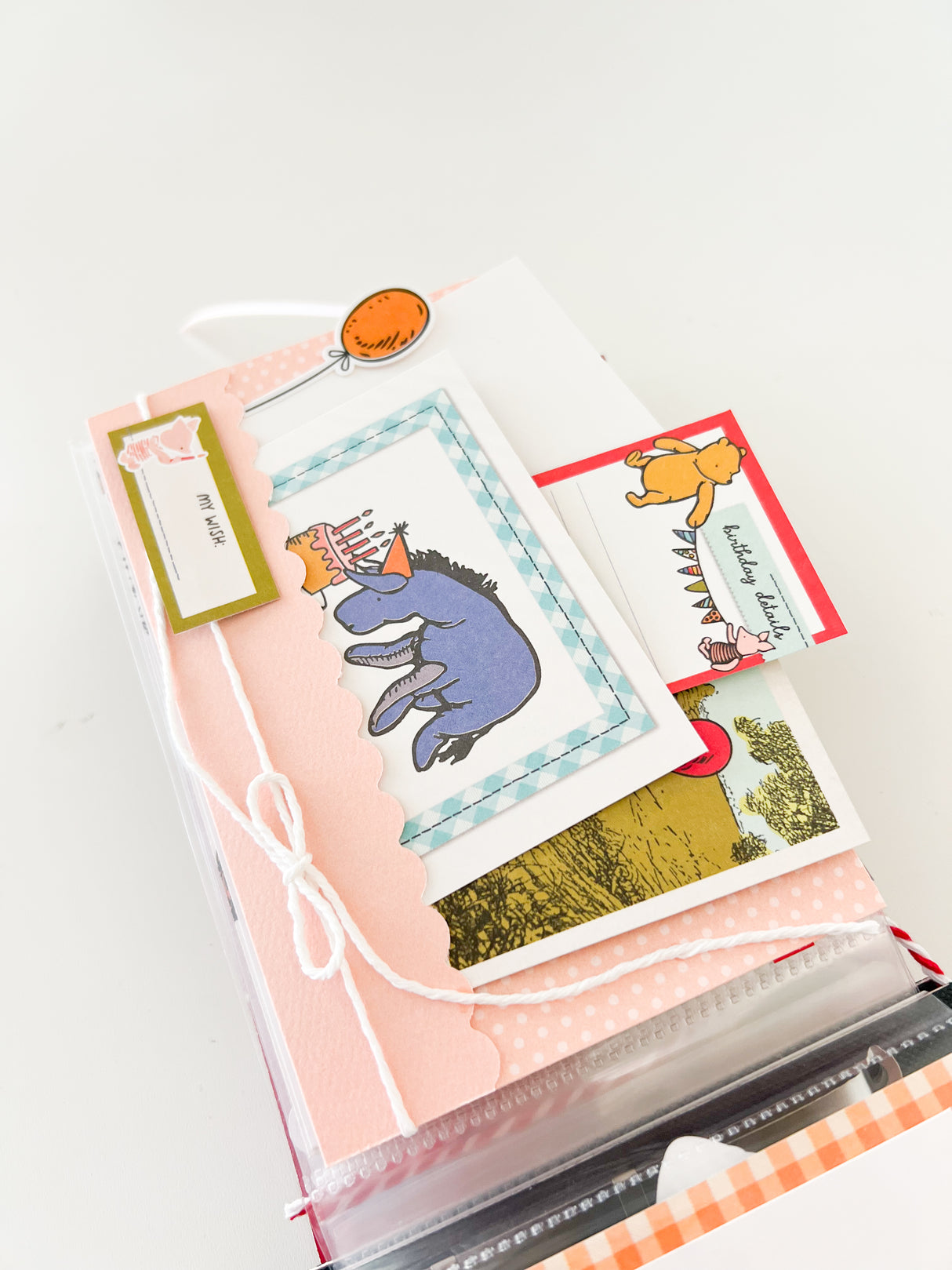 Say Cheese Classic Pooh Birthday 4x6 Flipbook