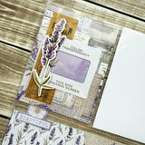 Simple Vintage Lavender Fields Mini Album 💜🍯