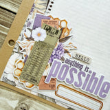 Simple Vintage Lavender Fields Mini Album 💜🍯