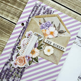 Simple Vintage Lavender Fields Mini Album 💜🍯