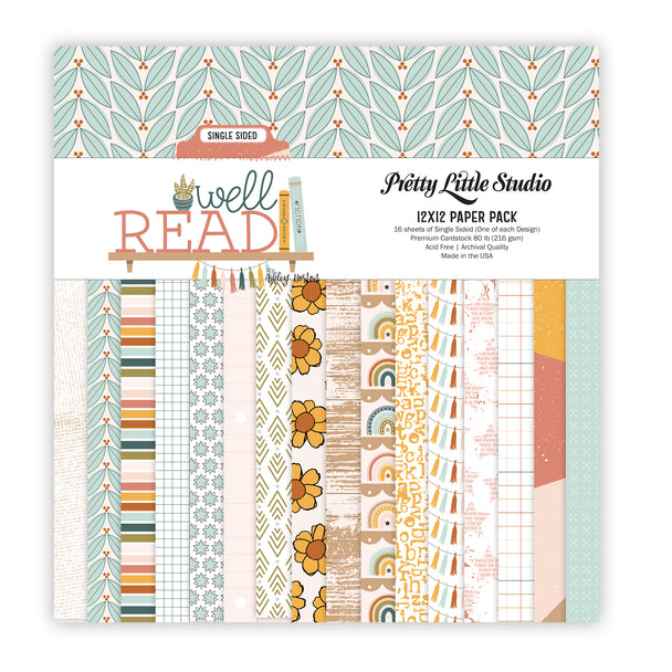 Well Read 12x12 Paper Pack
