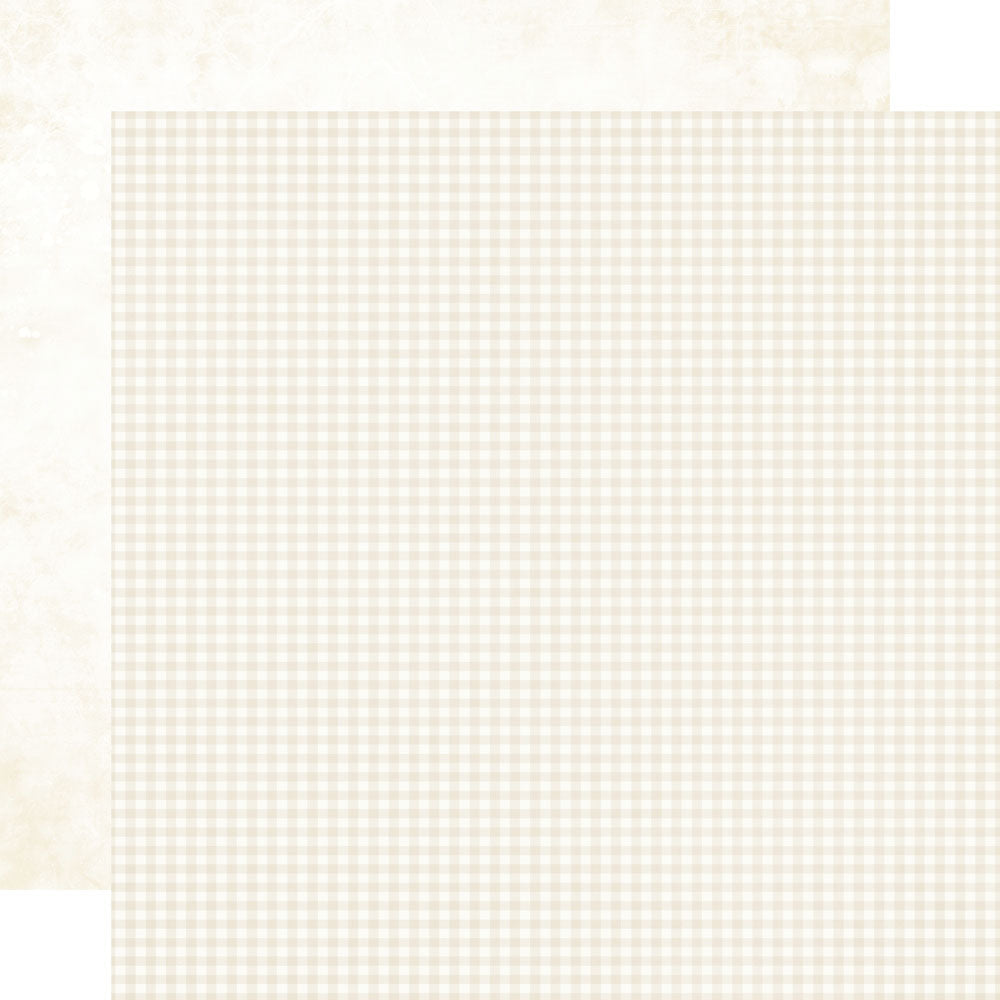 Simple Stories - Simple Vintage Autumn Breeze - Pearl Gingham