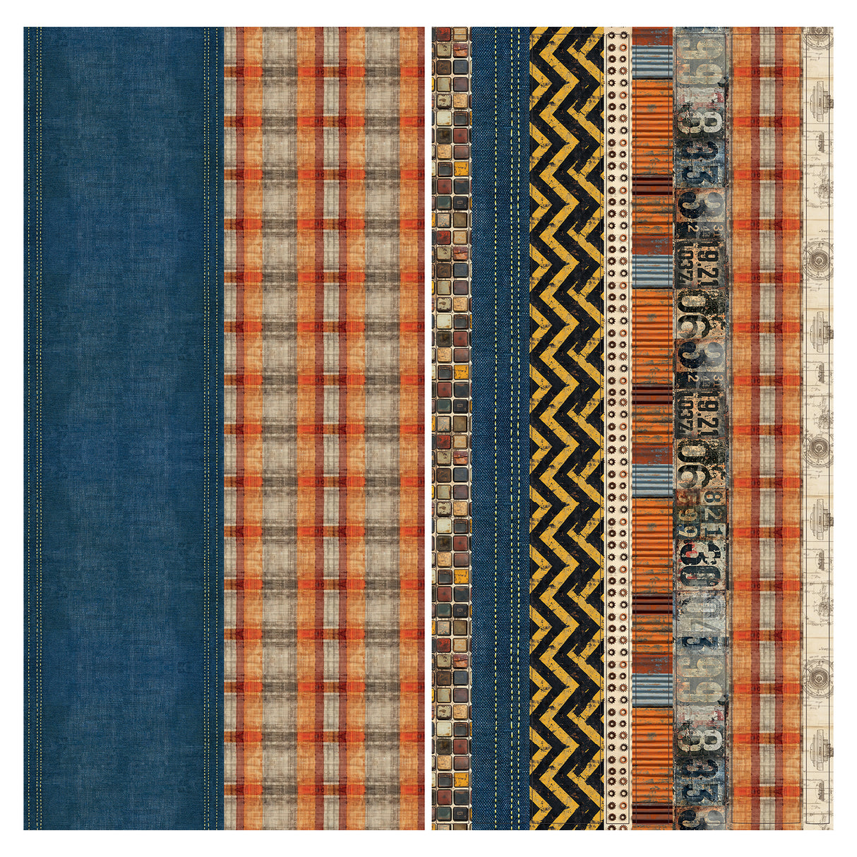 Rust & Revs 2.0 - Washi Sheets