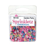 Garden Party Sprinkletz Embellishments