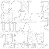 Bella Blvd - Cap and Gown Collection - Cuts Outs - Congratulations